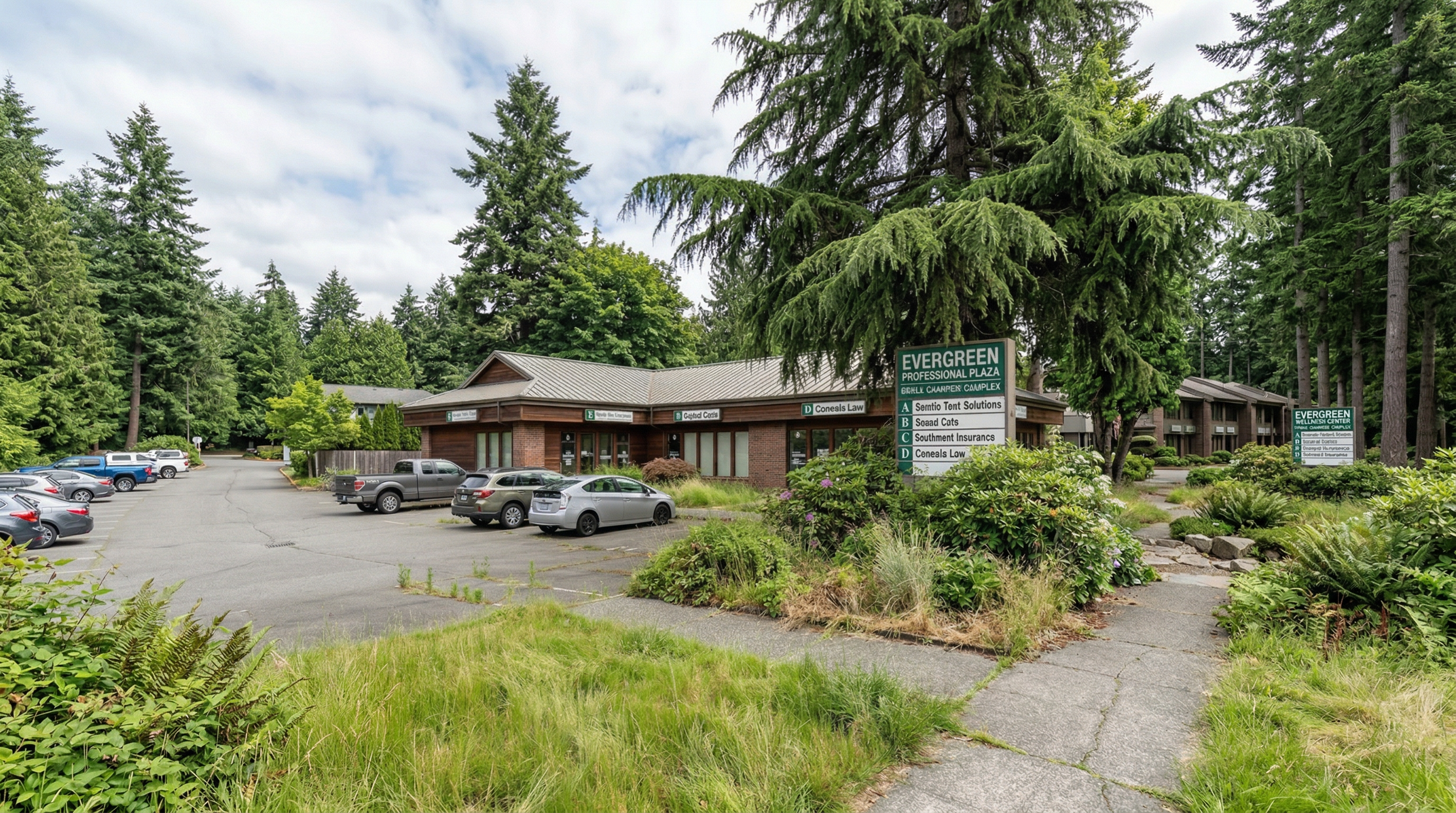 Property before ManageMowed service